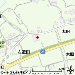 徳島県小松島市櫛渕町太田51周辺の地図