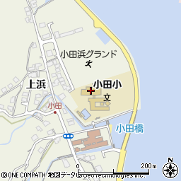 柳井市立小田小学校周辺の地図