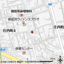 ファミリーマート新居浜庄内店周辺の地図
