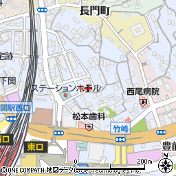 おかもと 竹崎駅前店周辺の地図