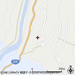 愛媛県四国中央市新宮町上山33周辺の地図