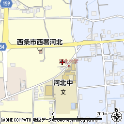 愛媛県西条市実報寺202周辺の地図