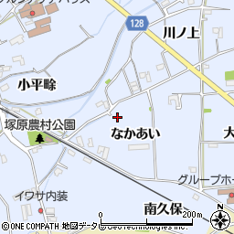 徳島県阿南市羽ノ浦町中庄なかあい周辺の地図