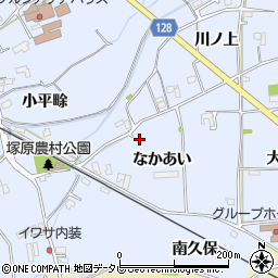 徳島県阿南市羽ノ浦町中庄（なかあい）周辺の地図