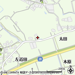 徳島県小松島市櫛渕町太田50周辺の地図