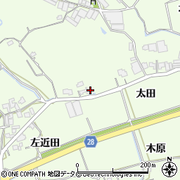 徳島県小松島市櫛渕町太田43周辺の地図
