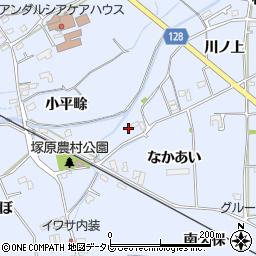 徳島県阿南市羽ノ浦町中庄川ノ上周辺の地図