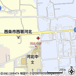 愛媛県西条市実報寺甲-206周辺の地図