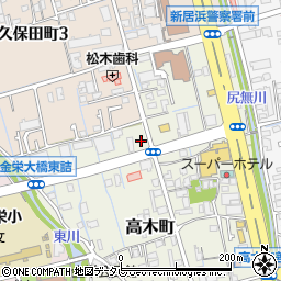 鴻上石油株式会社　事務所周辺の地図