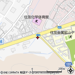 新居浜磯浦郵便局 ＡＴＭ周辺の地図