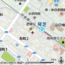 松永内装周辺の地図