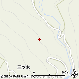 徳島県名西郡神山町下分三ツ木56-1周辺の地図