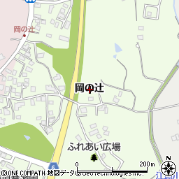 山口県宇部市西岐波岡の辻周辺の地図