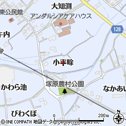 徳島県阿南市羽ノ浦町中庄小平畭周辺の地図