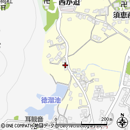 山口県山陽小野田市須恵西2521周辺の地図