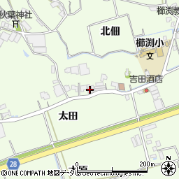 徳島県小松島市櫛渕町太田32周辺の地図