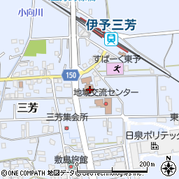 三芳公民館周辺の地図