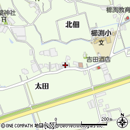 徳島県小松島市櫛渕町太田31周辺の地図