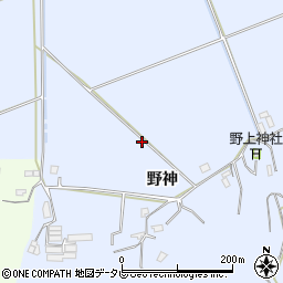 徳島県小松島市立江町野神周辺の地図