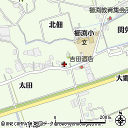 徳島県小松島市櫛渕町太田41周辺の地図
