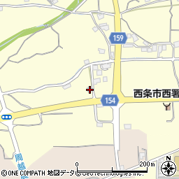 愛媛県西条市実報寺149周辺の地図