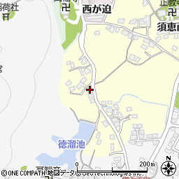 山口県山陽小野田市須恵西2521-6周辺の地図