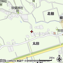徳島県小松島市櫛渕町太田36周辺の地図