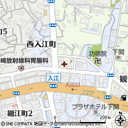 山口県下関市入江町2周辺の地図