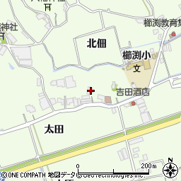 徳島県小松島市櫛渕町太田30周辺の地図