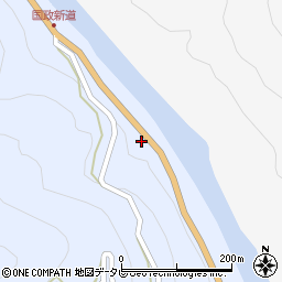 徳島県三好市山城町国政44-10周辺の地図