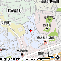 山口県下関市笹山町周辺の地図