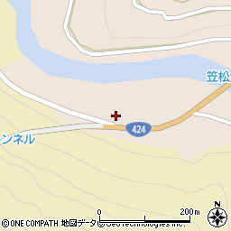 和歌山県日高郡日高川町初湯川294周辺の地図