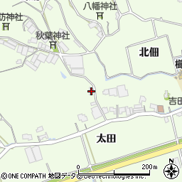 徳島県小松島市櫛渕町太田35周辺の地図