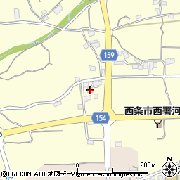 愛媛県西条市実報寺157周辺の地図