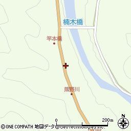 和歌山県日高郡日高川町熊野川302周辺の地図