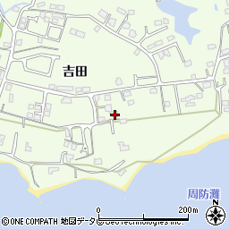 山口県宇部市西岐波吉田200周辺の地図