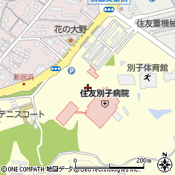 愛媛県新居浜市王子町3周辺の地図