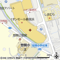 イオンイオンモール２Ｆ　イオンモール専門店ａｕショップ周辺の地図
