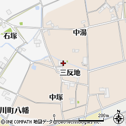徳島県阿南市那賀川町手島三反地7周辺の地図