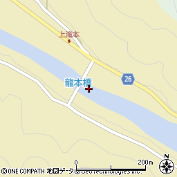 瀧本橋周辺の地図