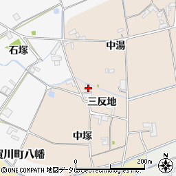 徳島県阿南市那賀川町手島三反地6-1周辺の地図
