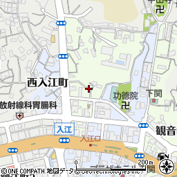 山口県下関市入江町4周辺の地図