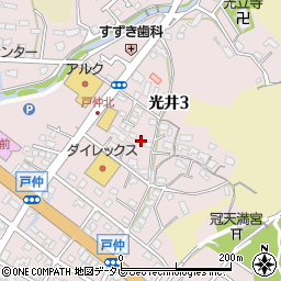 ＣＲＯＷＮＨＩＬＬＡ周辺の地図