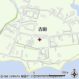 山口県宇部市西岐波吉田208周辺の地図