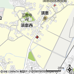 山口県山陽小野田市須恵西3409周辺の地図