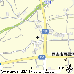 愛媛県西条市実報寺130周辺の地図