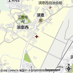 山口県山陽小野田市須恵西3407周辺の地図