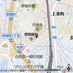 山口県下関市今浦町周辺の地図