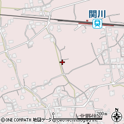 愛媛県四国中央市土居町北野周辺の地図