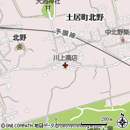 川上商店周辺の地図